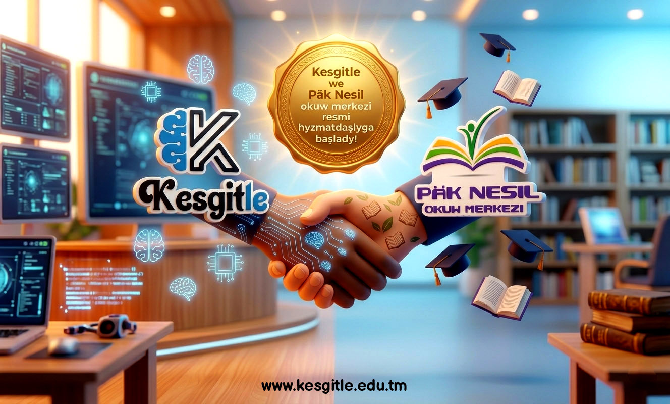 🚀 &laquo;Kesgitle&raquo; we &laquo;P&auml;k Nesil&raquo; hyzmatdaşlygy: bilim &yacute;olunda t&auml;ze m&uuml;mkin&ccedil;ilikler!